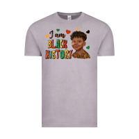 Vintage Zinc i am black history afro black boy child juneteenth Vintage Tee - texasbilliewilder