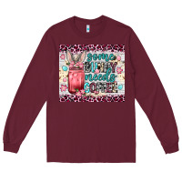 Burgundy Some bunny needs coffee 20oz tumbler Long Sleeve Tee - Neo Western