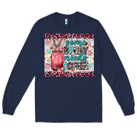 Navy Some bunny needs coffee 20oz tumbler Long Sleeve Tee - Neo Western