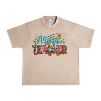 French Oak music teacher Urban Heavy Tee - Zillion Design Studio
