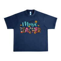 Navy music teacher Urban Heavy Tee - Zillion Design Studio