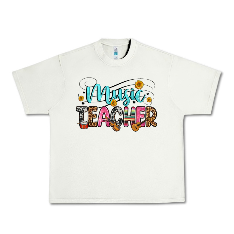 Music Teacher Urban Heavy Tee by Zillion Design Studio | Teevron
