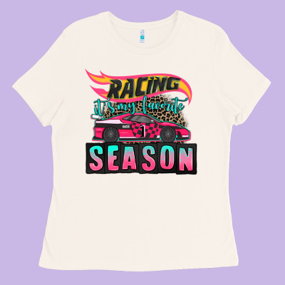 Racing It's My Favorite Season Sport Car Ladies Tee Designed By Adodesignshop