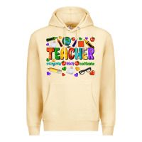 Pina Colada teacher crayons kids caffeine Premium Hoodie - NancyCooperArtShop