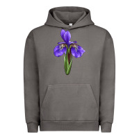 Pigment Tornado Iris Flower Urban Hoodie - LillyAllenDesigns