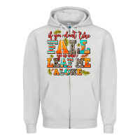 Dove Grey if you dont like fall you can leaf me alone Zipper Hoodie - AdoDesignShop
