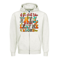 Oatmeal Heather if you dont like fall you can leaf me alone Zipper Hoodie - AdoDesignShop