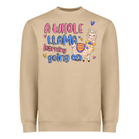 Mushroom a whole llama learning going on Heavyweight Sweatshirt - MaliasSmallBusiness