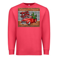 Cardinal merry Christmas truck Premium Sweatshirt - Jasminsmagicworld