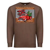 Chestnut merry Christmas truck Premium Sweatshirt - Jasminsmagicworld