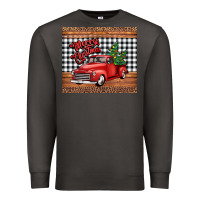 Smoke merry Christmas truck Premium Sweatshirt - Jasminsmagicworld