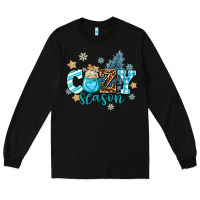 Black cozy season Long Sleeve Tee - AdoDesignShop