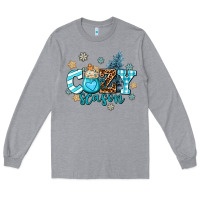 Heather Grey cozy season Long Sleeve Tee - AdoDesignShop