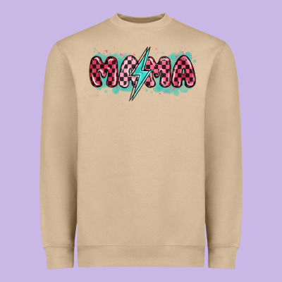 Heavyweight Sweatshirt lightning bolt mama