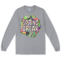 Heather Grey Spring break Easter Long Sleeve Tee - Neo Western