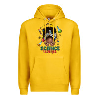 Lemon science teacher afro messy bun Premium Hoodie - NancyCooperArtShop