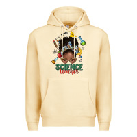 Pina Colada science teacher afro messy bun Premium Hoodie - NancyCooperArtShop