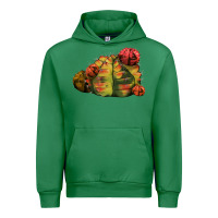 Emerald Gymnocalycium Variegated Cactus Urban Hoodie - LillyAllenDesigns