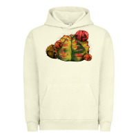 Pigment Pistachio Gymnocalycium Variegated Cactus Urban Hoodie - LillyAllenDesigns