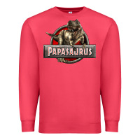 Cardinal Papasaurus T-Rex Premium Sweatshirt - LillyAllenDesigns