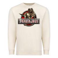 Sandshell Papasaurus T-Rex Premium Sweatshirt - LillyAllenDesigns