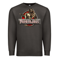 Smoke Papasaurus T-Rex Premium Sweatshirt - LillyAllenDesigns