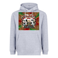 Heather Grey merry Christmas heifer Heavyweight Hoodie - Jasminsmagicworld