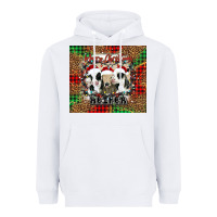 White merry Christmas heifer Heavyweight Hoodie - Jasminsmagicworld