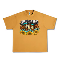 Peanut Butter western mini Urban Heavy Tee - BarkalooDesign