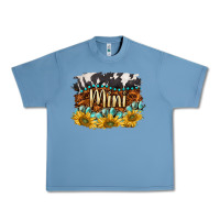 Pebble Blue western mini Urban Heavy Tee - BarkalooDesign