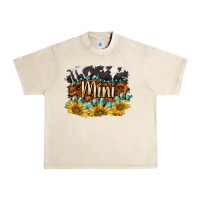 Sandshell western mini Urban Heavy Tee - BarkalooDesign