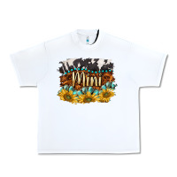 White western mini Urban Heavy Tee - BarkalooDesign