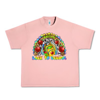 Salmon hello back to school rainbow Urban Heavy Tee - texasbilliewilder