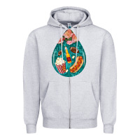 Heather Grey american football and western roses teardrop Zipper Hoodie - BundleAndBundleShop