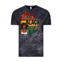 Cloud Black i am black history Vintage Tee - texasbilliewilder