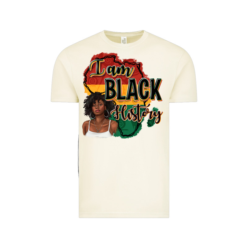 I Am Black History Vintage Tee by texasbilliewilder | Teevron