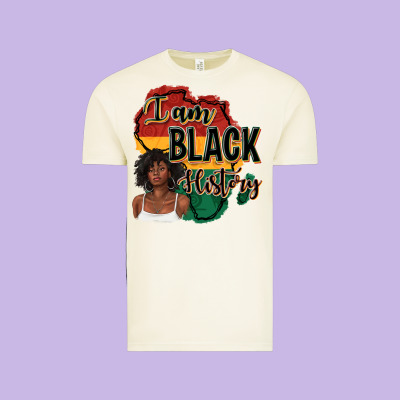 Vintage Tee i am black history