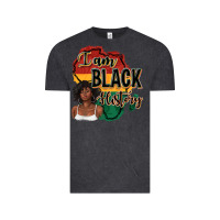 Vintage Black i am black history Vintage Tee - texasbilliewilder