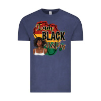 Vintage Denim i am black history Vintage Tee - texasbilliewilder