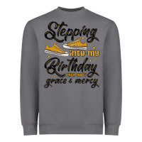 Storm stepping into my birthday with god s grace and mer Heavyweight Sweatshirt - MaliasSmallBusiness