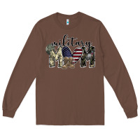 Chestnut military mom Long Sleeve Tee - SublimationCraftShop
