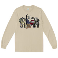 Mushroom military mom Long Sleeve Tee - SublimationCraftShop