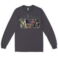 Smoke military mom Long Sleeve Tee - SublimationCraftShop