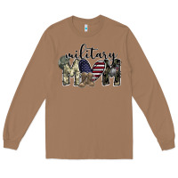 Toasted Coconut military mom Long Sleeve Tee - SublimationCraftShop