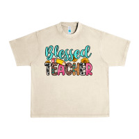Sandshell blessed teacher Urban Heavy Tee - Zillion Design Studio