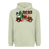 Matcha happy new year truck 2023 Heavyweight Hoodie - Jasminsmagicworld