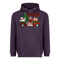 Plum happy new year truck 2023 Heavyweight Hoodie - Jasminsmagicworld