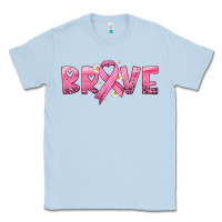 Dusty Blue brave with ribbon Classic Tee - HRA Design Shop