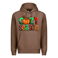Chestnut cozy season with fall colors palette and pumpkin Premium Hoodie - AdoDesignShop