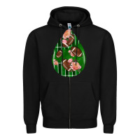 Black american football and western roses teardrop Zipper Hoodie - BundleAndBundleShop
